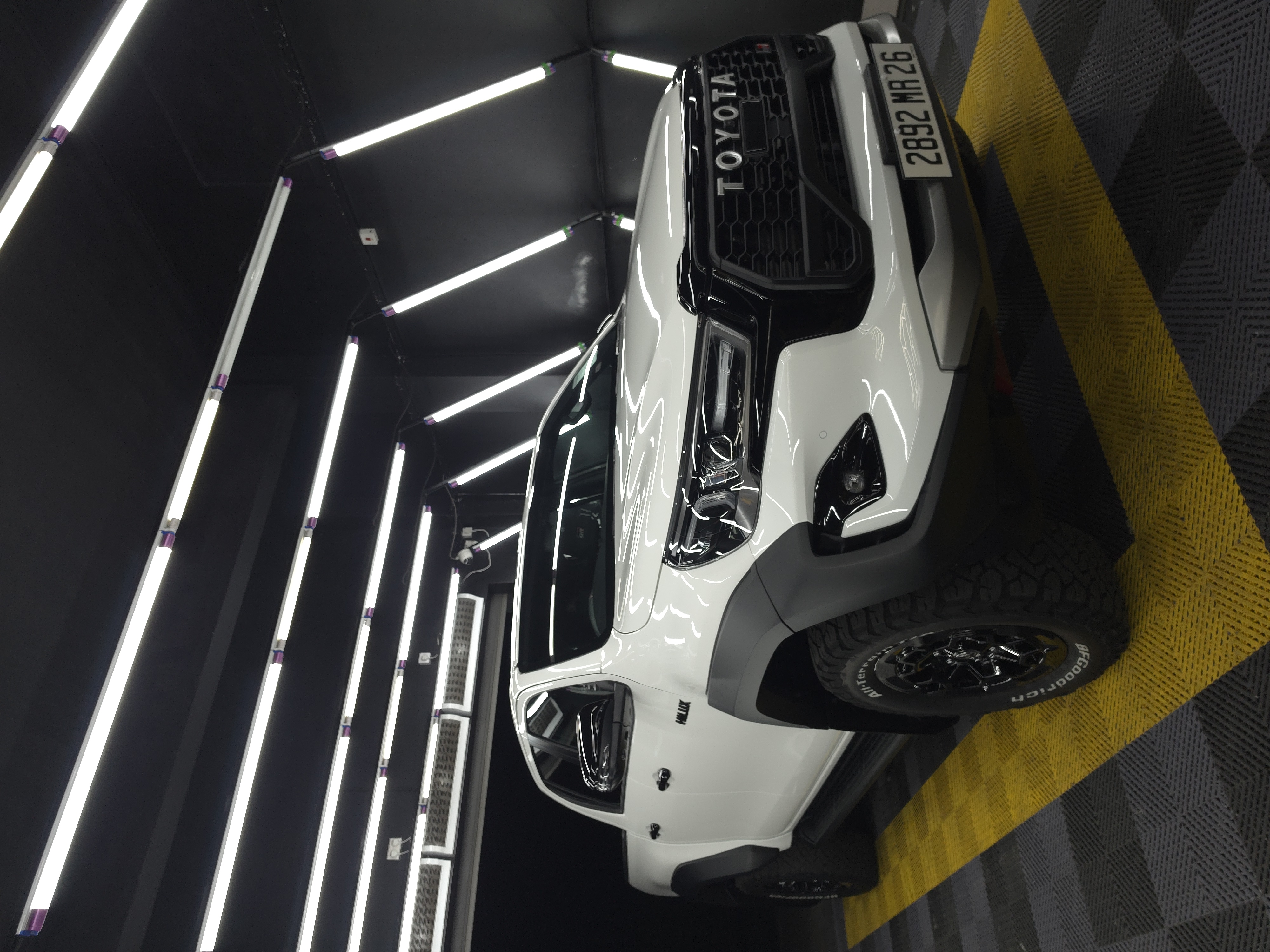 Toyota Hilux in studio